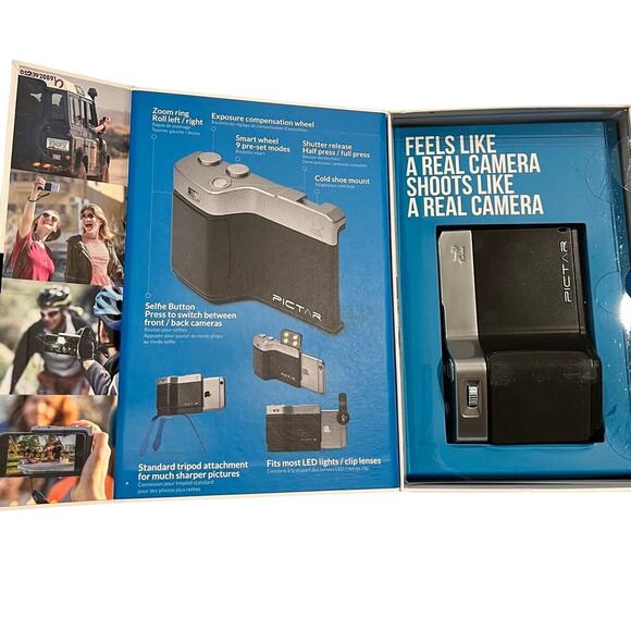 Pictar One Mark II - DSLR Your iPhone or Android Phone by Miggo NWT - Picture 6 of 7